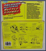 Green Suit (Boxed) from American Defense - Battle Sounds manufactured by Remco [Back]