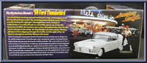 Mysterious Blonde's '56 Ford Thunderbird from American Graffiti - Basic Series manufactured by Revell [Back]