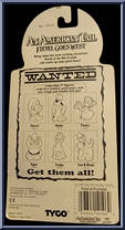 Fievel from American Tail: Fievel Goes West - Figurines manufactured by Tyco [Back]