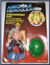 Brown Pants / Red Suspenders / Yellow Hat from Amicable Herculean - Basic Series manufactured by Unknown [Front]