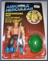 Brown Pants / Red Suspenders / Yellow Hat from Amicable Herculean - Basic Series manufactured by Unknown [Front]