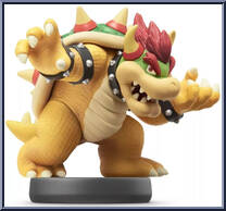 Bowser from Amiibo - Super Smash Bros. manufactured by Nintendo [Loose]