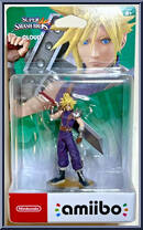 Cloud (Player 1) from Amiibo - Super Smash Bros. manufactured by Nintendo [Front]