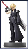 Cloud (Player 2) from Amiibo - Super Smash Bros. manufactured by Nintendo [Loose]