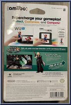 Cloud (Player 2) from Amiibo - Super Smash Bros. manufactured by Nintendo [Back]