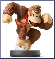 Donkey Kong from Amiibo - Super Smash Bros. manufactured by Nintendo [Loose]