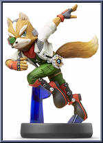 Fox from Amiibo - Super Smash Bros. manufactured by Nintendo [Loose]