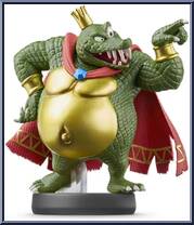 King K. Rool from Amiibo - Super Smash Bros. manufactured by Nintendo [Loose]