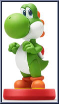 Yoshi from Amiibo - Super Mario manufactured by Nintendo [Loose]
