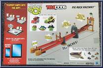 Pig Rock Raceway from Angry Birds Go! - Telepods - Accessories manufactured by Hasbro [Back]