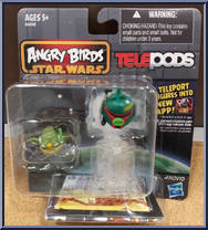 Boba Fett Pig from Angry Birds: Star Wars - Telepods - Series 1 manufactured by Hasbro [Front]