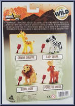 Gentle Giraffe from Animal Acres - Wild Collection manufactured by Lanard Toys [Back]