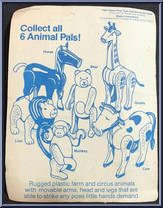Giraffe from Animal Pals - Basic Series manufactured by Fisher-Price [Back]