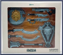 Cobalt Weapon Set from Animal Warriors of the Kingdom - Primal Series - Accessories manufactured by Spero Studios [Front]