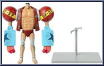 Franky from Anime Heroes - One Piece manufactured by Bandai [Loose]