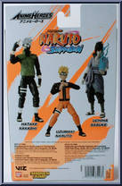 Hatake Kikashi from Anime Heroes - Naruto: Shippuden manufactured by Bandai [Back]