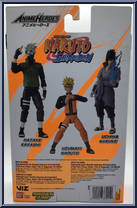 Uzumaki Naruto from Anime Heroes - Naruto: Shippuden manufactured by Bandai [Back]
