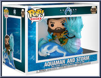 Aquaman and Storm from Aquaman and the Lost Kingdom - Pop! Rides manufactured by Funko [Front]