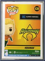 Aquaman from Aquaman - Pop! Vinyl Figures manufactured by Funko [Back]