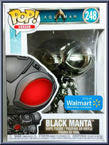 Black Manta (Black Chrome) from Aquaman - Pop! Vinyl Figures manufactured by Funko [Front]