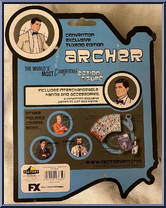 Sterling Archer from Archer - Basic Series manufactured by Factory Entertainment [Back]