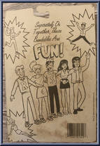 Reggie from Archie - Bendables manufactured by Jesco [Back]