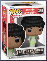 Aretha Franklin (Green Dress) from Aretha Franklin - Pop! Vinyl Figures manufactured by Funko [Front]