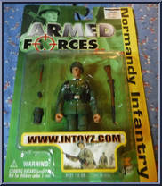 Normandy Infantry from Armed Forces - Basic Series manufactured by Intoyz [Front]