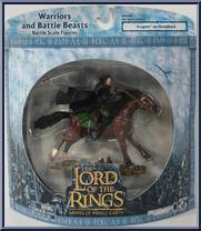Aragorn on Horseback from Armies of Middle Earth - Warriors and Battle Beasts - Wave 5 manufactured by Play Along [Front]