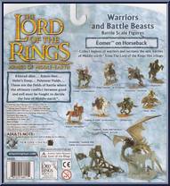 Eomer on Horseback from Armies of Middle Earth - Warriors and Battle Beasts - Wave 6 manufactured by Play Along [Back]