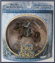 Faramir on Horseback from Armies of Middle Earth - Warriors and Battle Beasts - Wave 4 manufactured by Play Along [Front]