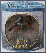 Gondorian Horseman (#1 Rearing) from Armies of Middle Earth - Warriors and Battle Beasts - Wave 3 manufactured by Play Along [Front]