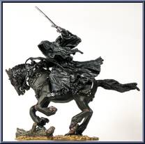 Ringwraith (#2 Galloping) from Armies of Middle Earth - Warriors and Battle Beasts - Wave 2 manufactured by Play Along [Loose]