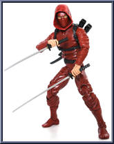 Crimson Fury Ninja from Articulated Icons - Feudal Series manufactured by Six Star [Loose]