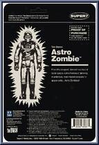 Astro Zombie (Glow) from Astro Zombies - ReAction Figures manufactured by Super7 [Back]