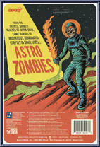 Astro Zombie (Teal / Blue) from Astro Zombies - ReAction Figures manufactured by Super7 [Back]