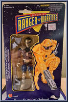 Black Warrior from Atomic Ranger Warriors - 6" Scale - Boxed manufactured by Lanard Toys [Front]