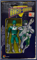 Green Warrior from Atomic Ranger Warriors - 6" Scale - Boxed manufactured by Lanard Toys [Front]