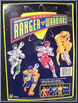 Pink Warrior from Atomic Ranger Warriors - 6" Scale - Carded manufactured by Lanard Toys [Back]