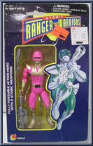 Pink Warrior from Atomic Ranger Warriors - 6" Scale - Boxed manufactured by Lanard Toys [Front]