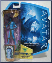 Avatar Jake Sully from Avatar - Basic Series manufactured by Mattel [Front]
