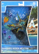 Banshee Rider Neytiri from Avatar - The Way of Water - Basic Series manufactured by McFarlane [Front]