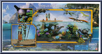 Metkayina Reef with Tonowari and Ronal from Avatar - The Way of Water - Basic Series manufactured by McFarlane [Back]