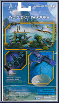 Mountain Banshee - Purple Banshee from Avatar - The Way of Water - Basic Series manufactured by McFarlane [Back]