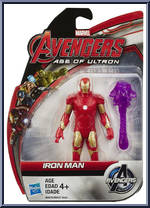 Iron Man from Avengers - Age of Ultron - 4" Avenger All Stars manufactured by Hasbro [Front]