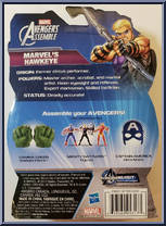 Hawkeye (Sniper Bow) from Avengers Assemble - Basic Series manufactured by Hasbro [Back]