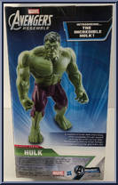 Hulk from Avengers Assemble - Titan Hero Series manufactured by Hasbro [Back]