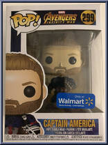 Captain America from Avengers - Avengers Infinity War Pop! manufactured by Funko [Front]