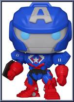 Captain America from Avengers - Avengers MechStrike Pop! manufactured by Funko [Loose]