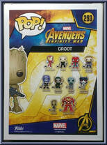 Groot from Avengers - Avengers Infinity War Pop! manufactured by Funko [Back]
